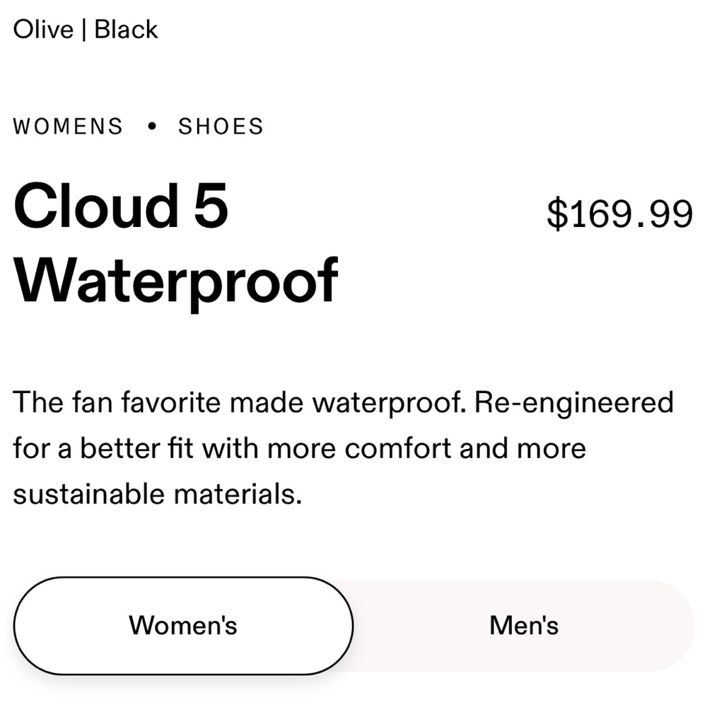 On Cloud. Cloud 5 Waterproof - image 8